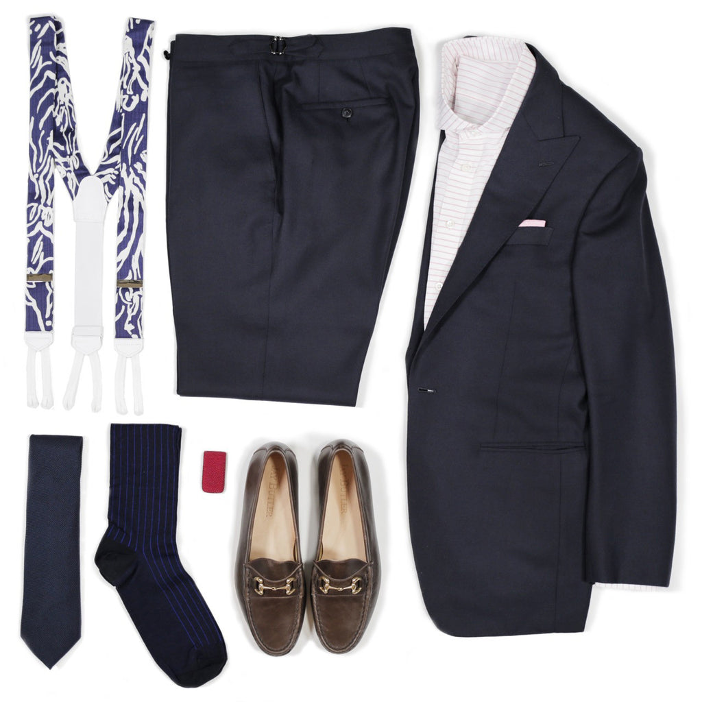 Navy clearance suit loafers