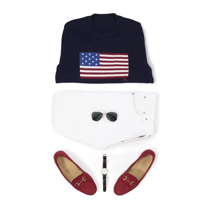 Looks: Red, White & Blue