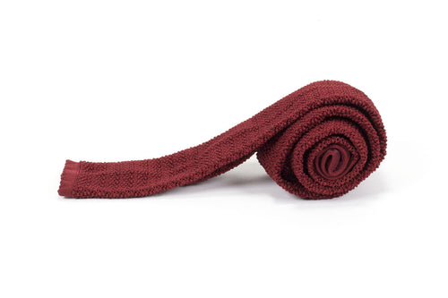 Burgundy Silk Knit