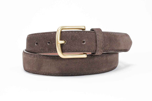 Dark Brown Suede