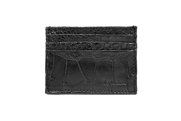Alligator Leather Card Wallet – Jay Butler
